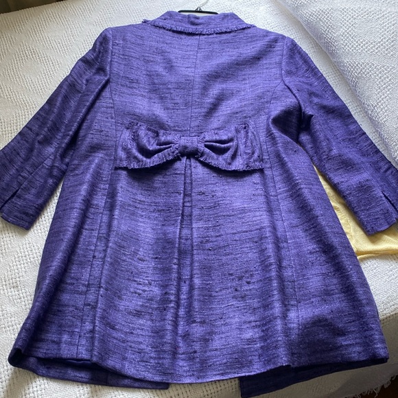 Sara Campbell Silk Matka Jacket 4 NWOT - Picture 2 of 14